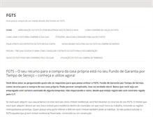 Tablet Screenshot of fgts.net.br
